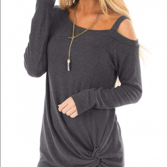 💌PREORDER💌Sweater with Shoulder Cutouts - Picture 5 of 8